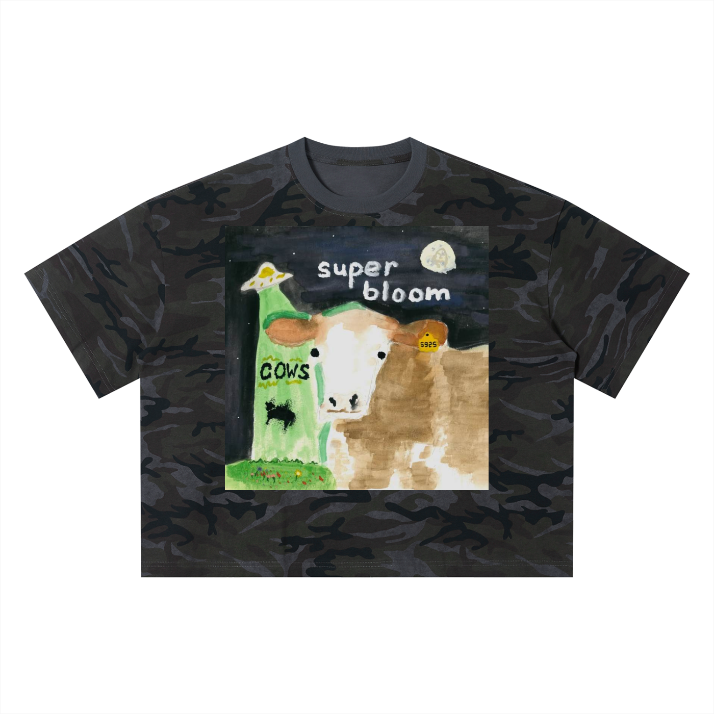 Unisex Camo Boxy T-Shirt