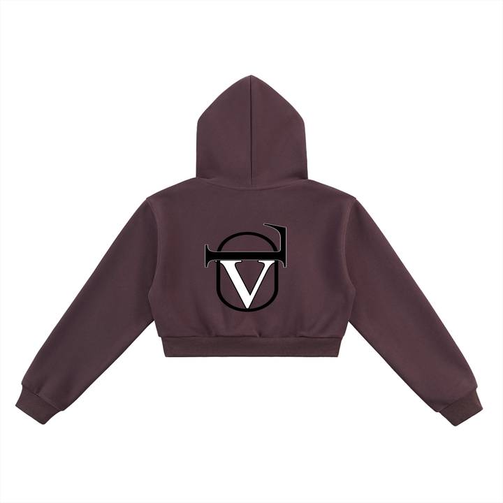 Essential Cropped Hoodie