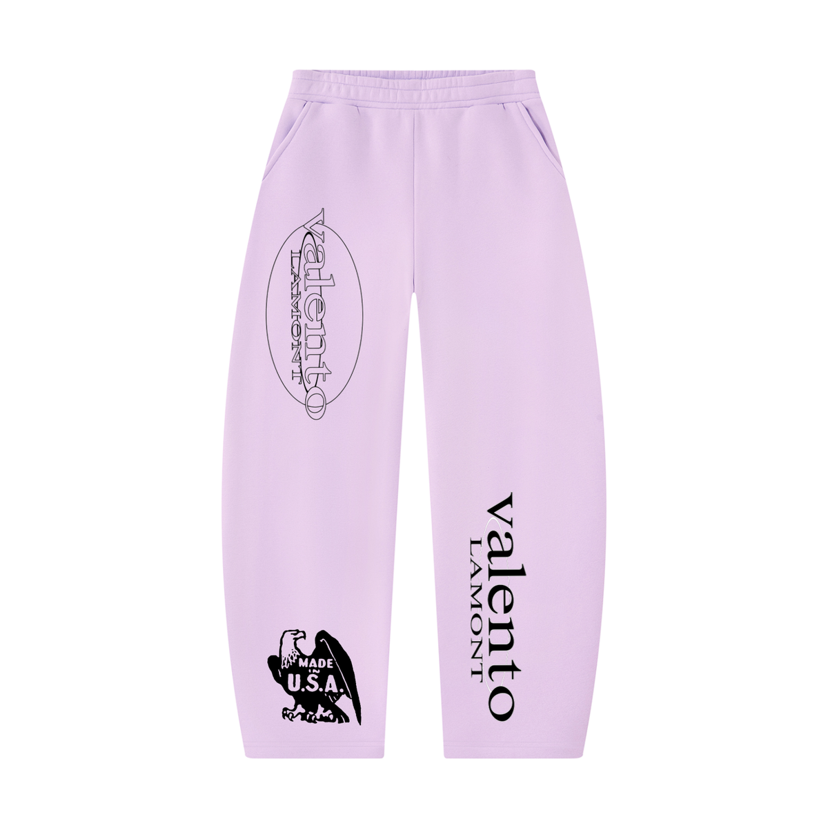 Unisex Barrel Leg Sweatpants