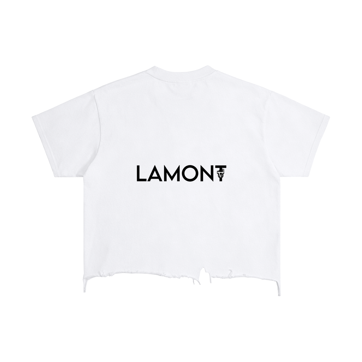 Vintage Wash Boxy Distressed Hem T-Shirt