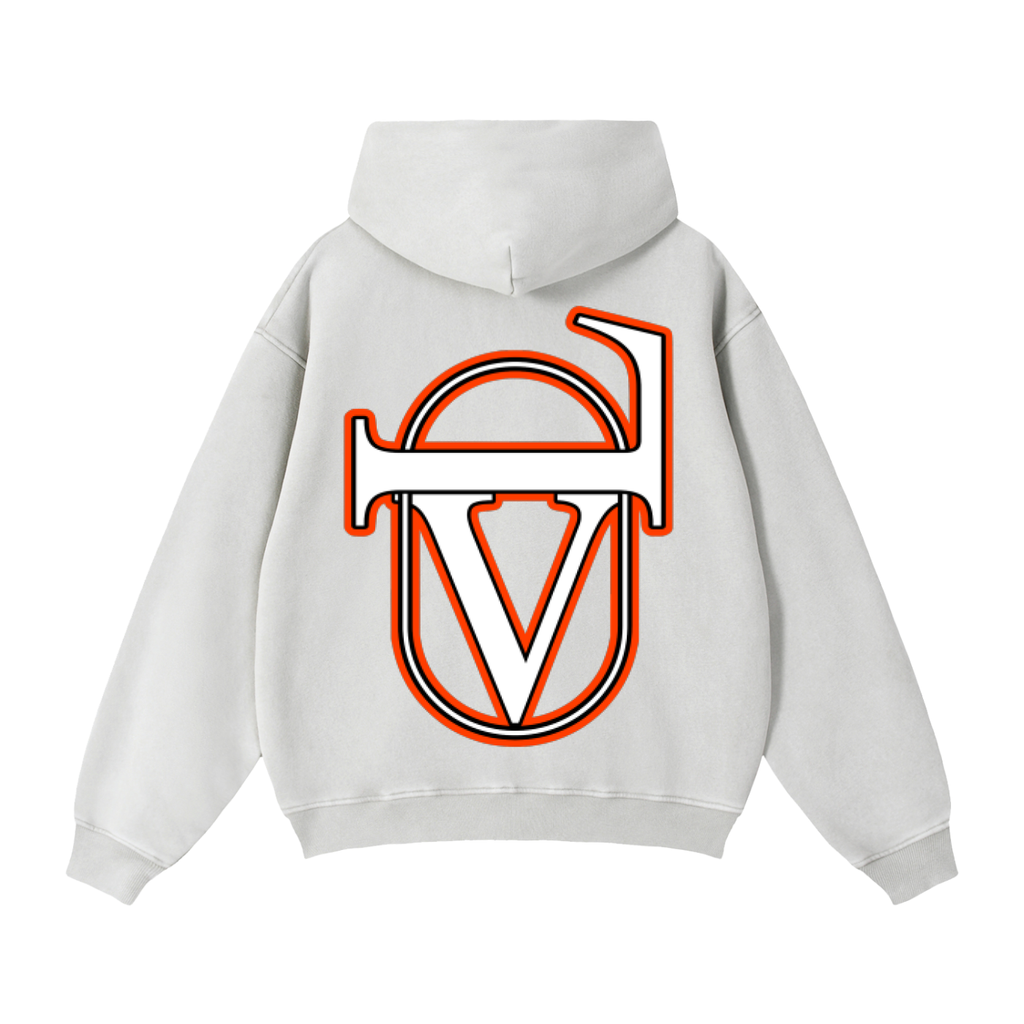 Zip-Through Boxy Fleece Hoodie
