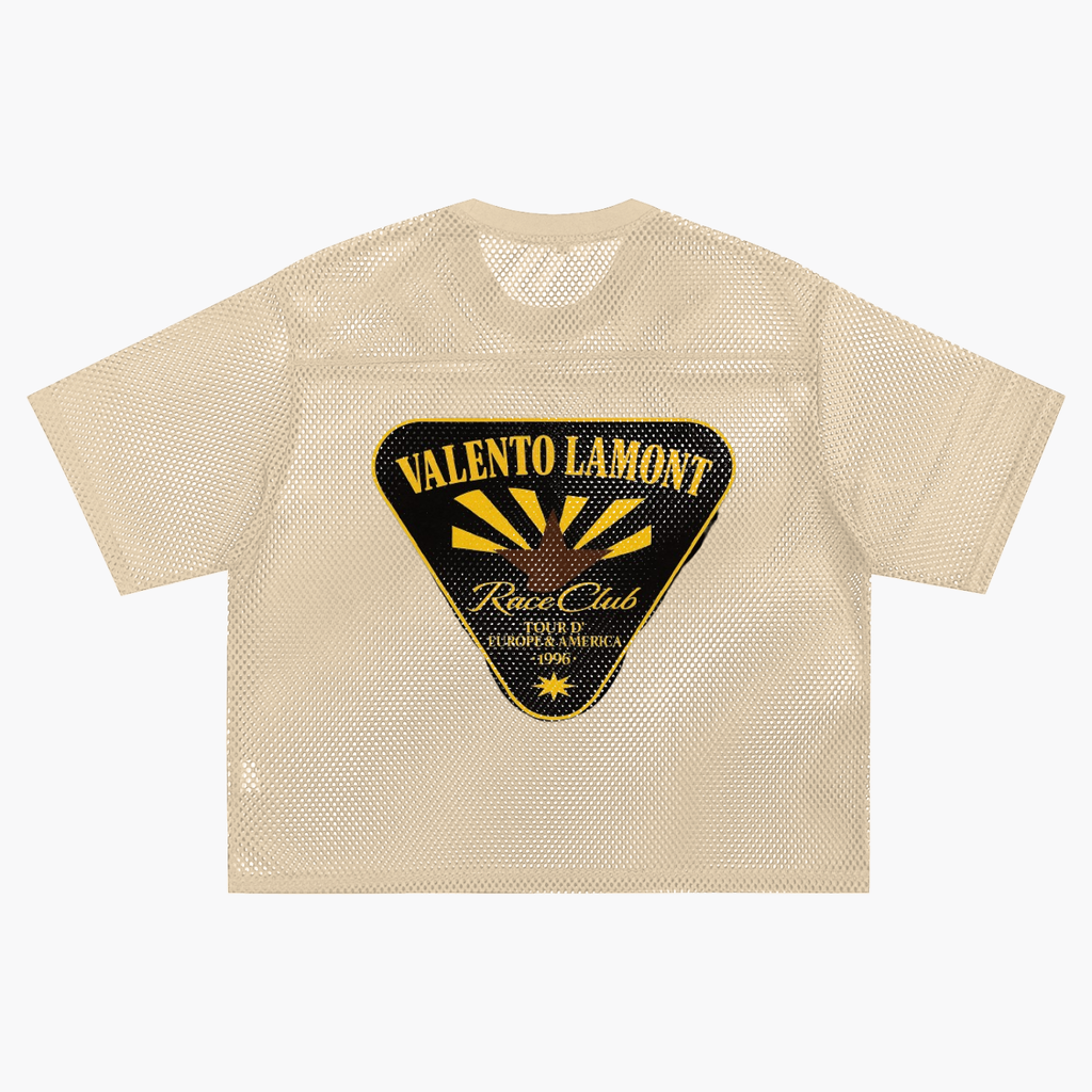 See-through Boxy Net T-shirt