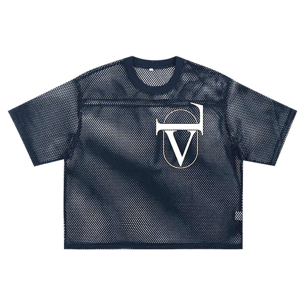 See-through Boxy Net T-shirt