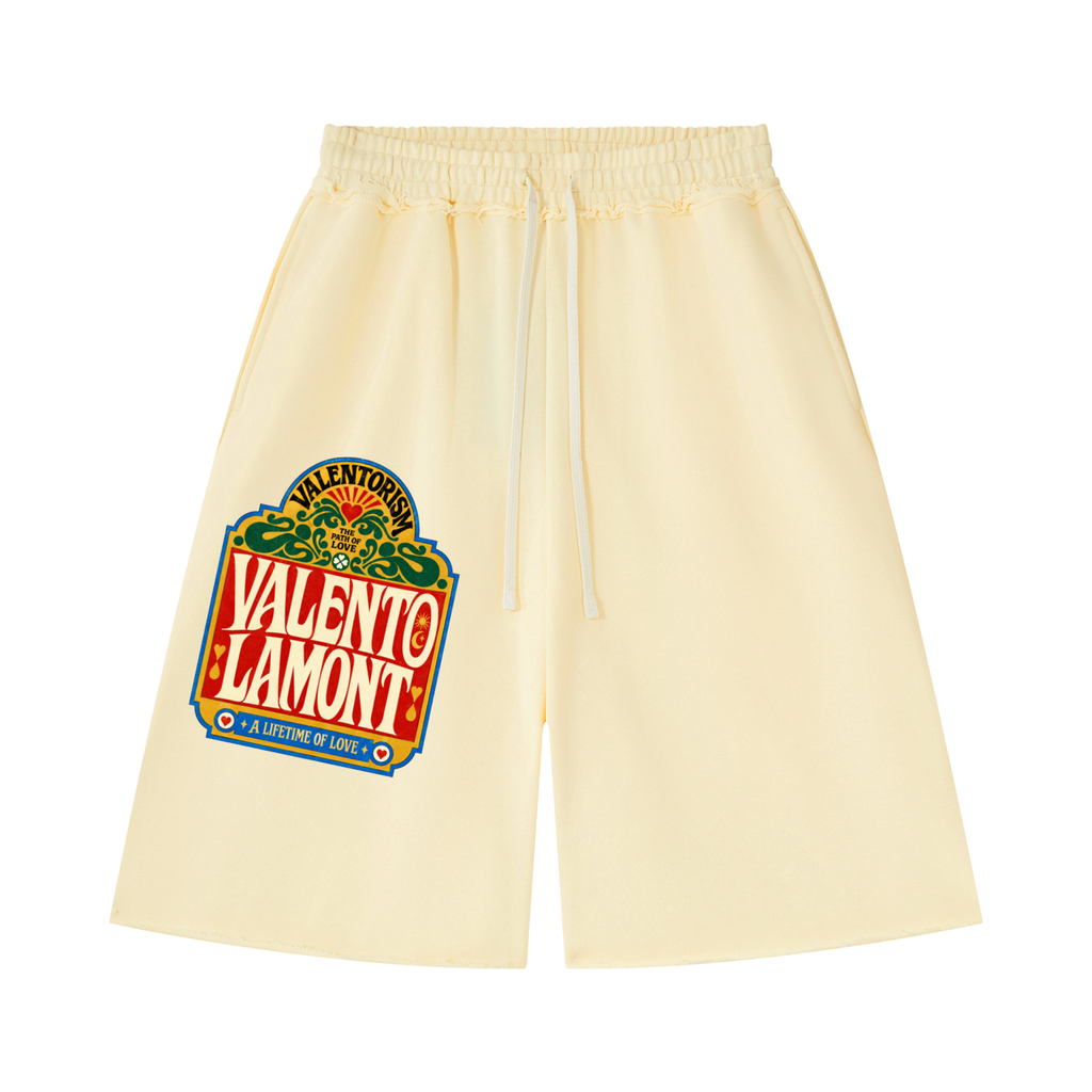 Unisex Heavyweight Raw Edge Shorts