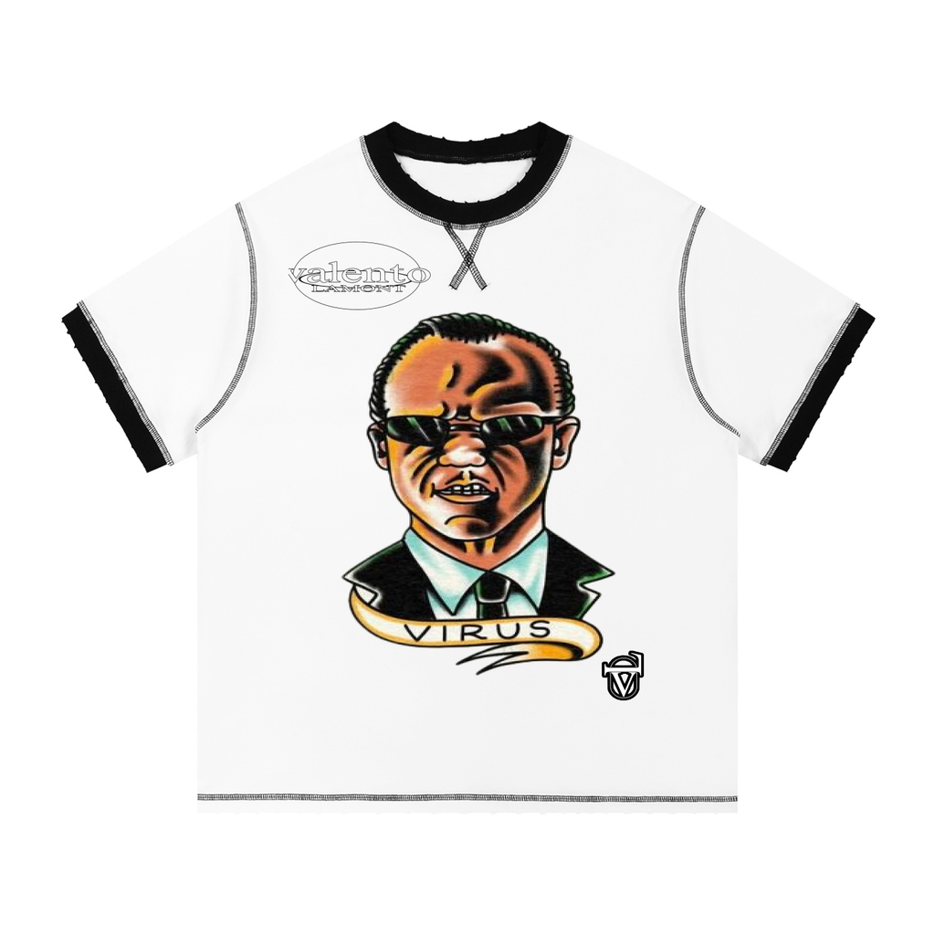 Unisex Contrast-Stitched Ringer T-Shirt