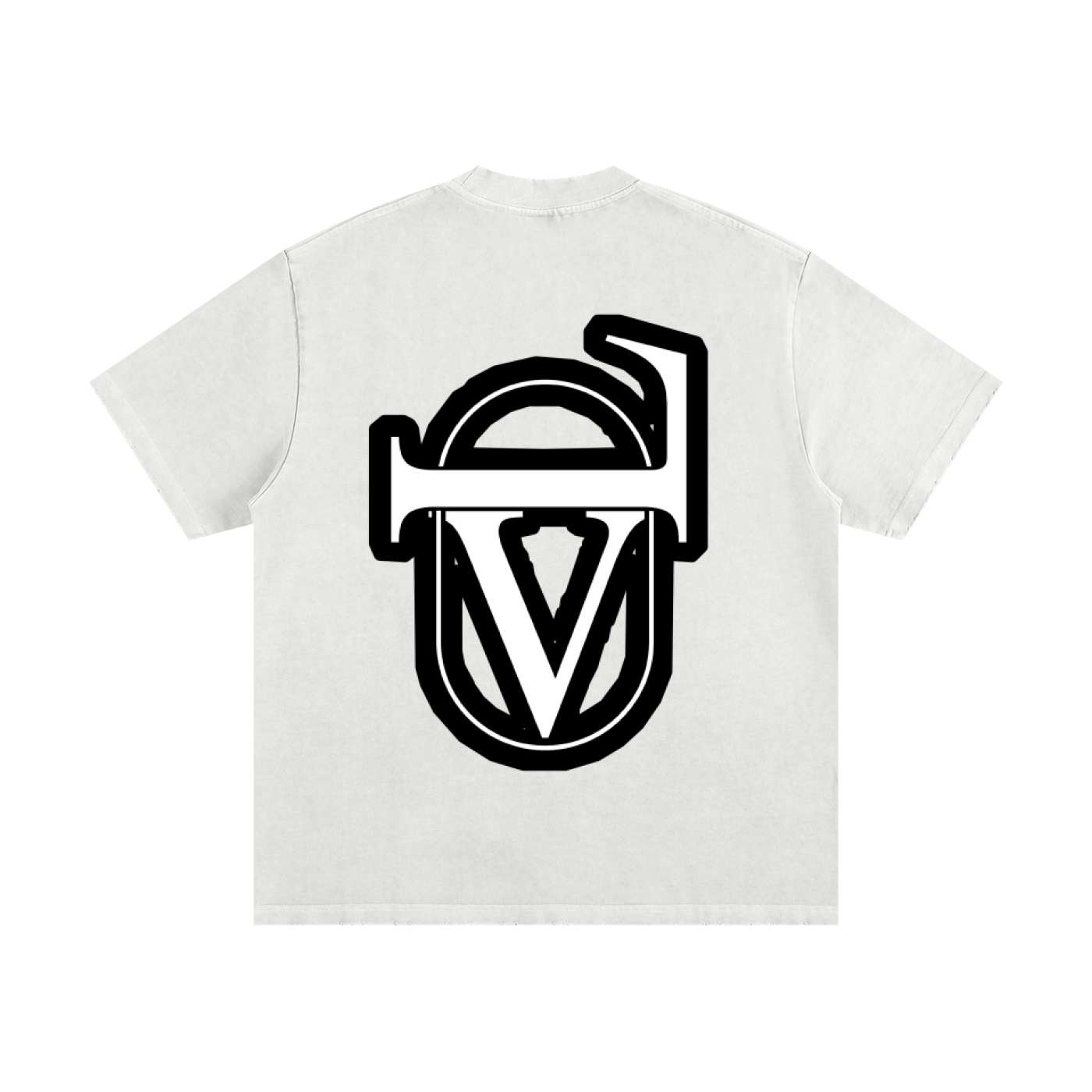 Heavyweight Vintage Washed Frayed T-Shirt