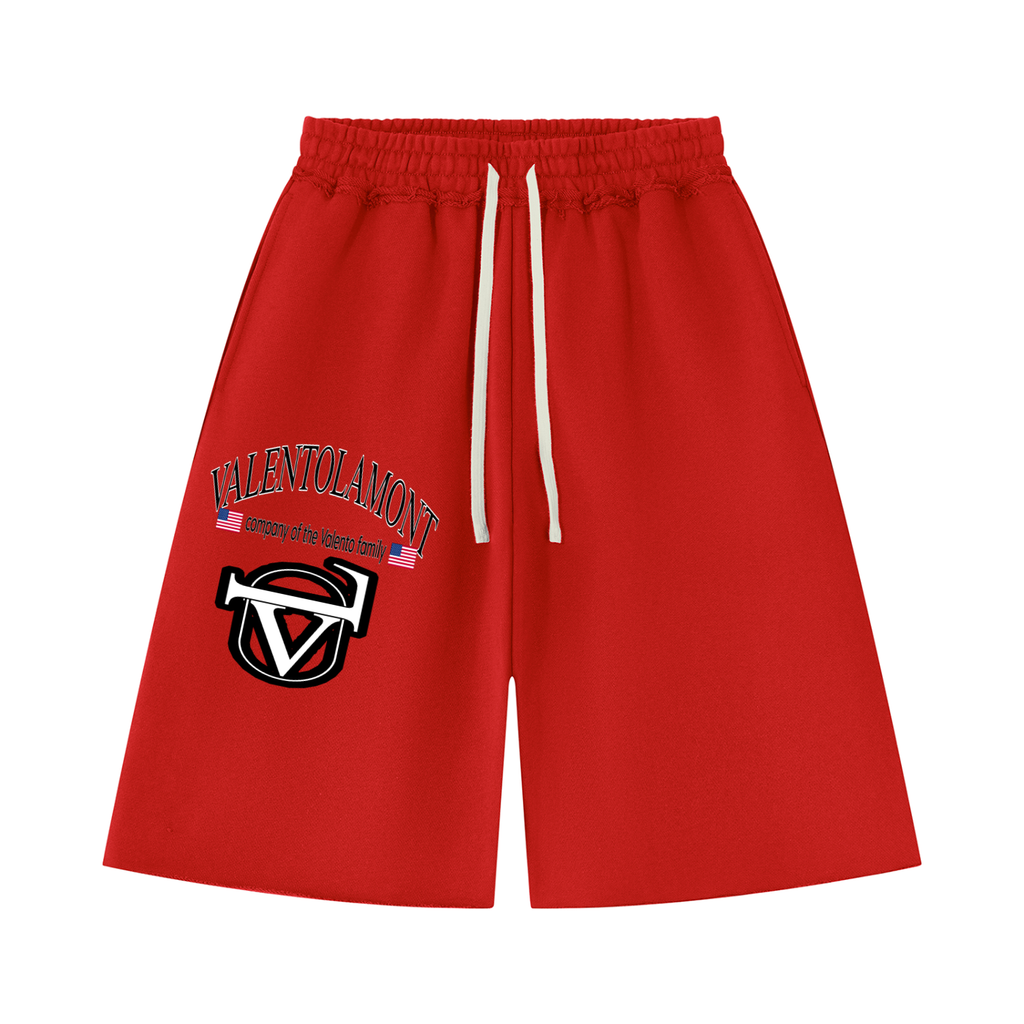 Unisex Heavyweight Raw Edge Shorts