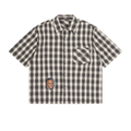 Unisex Boxy Plaid Short Sleeve Shirt