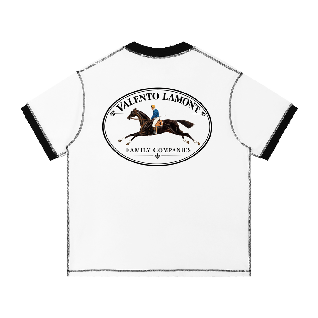 Unisex Contrast-Stitched Ringer T-Shirt