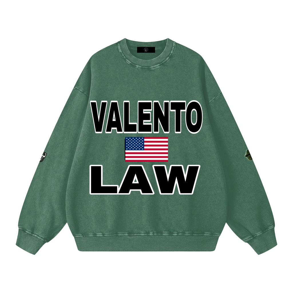 Snow Washed Oversized Sweatshirt