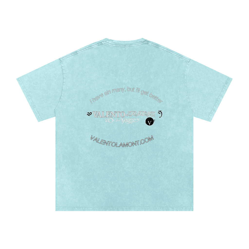 Acid Wash Oversize T-Shirt - 250 GSM