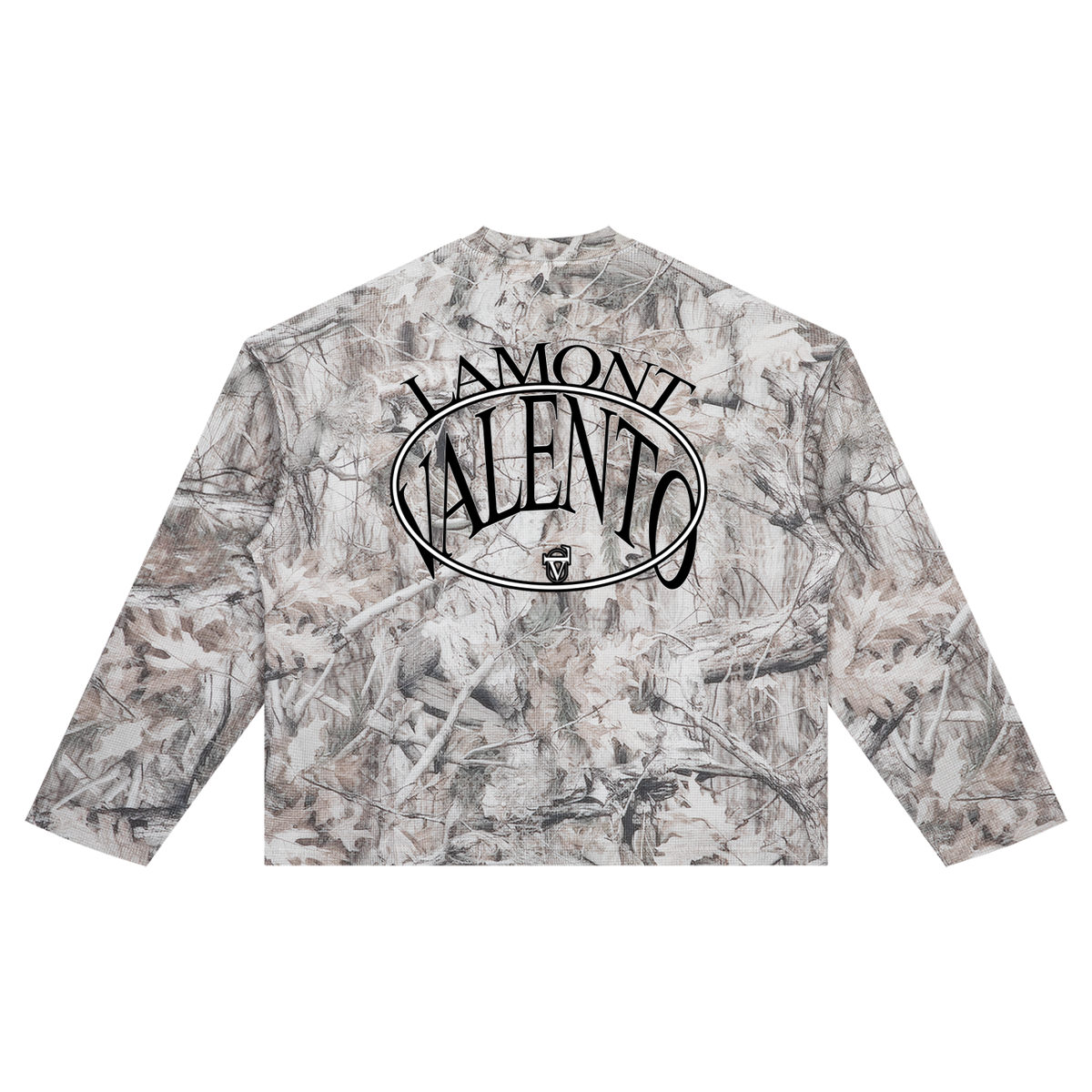 V  Tree Camo Waffle T-Shirt