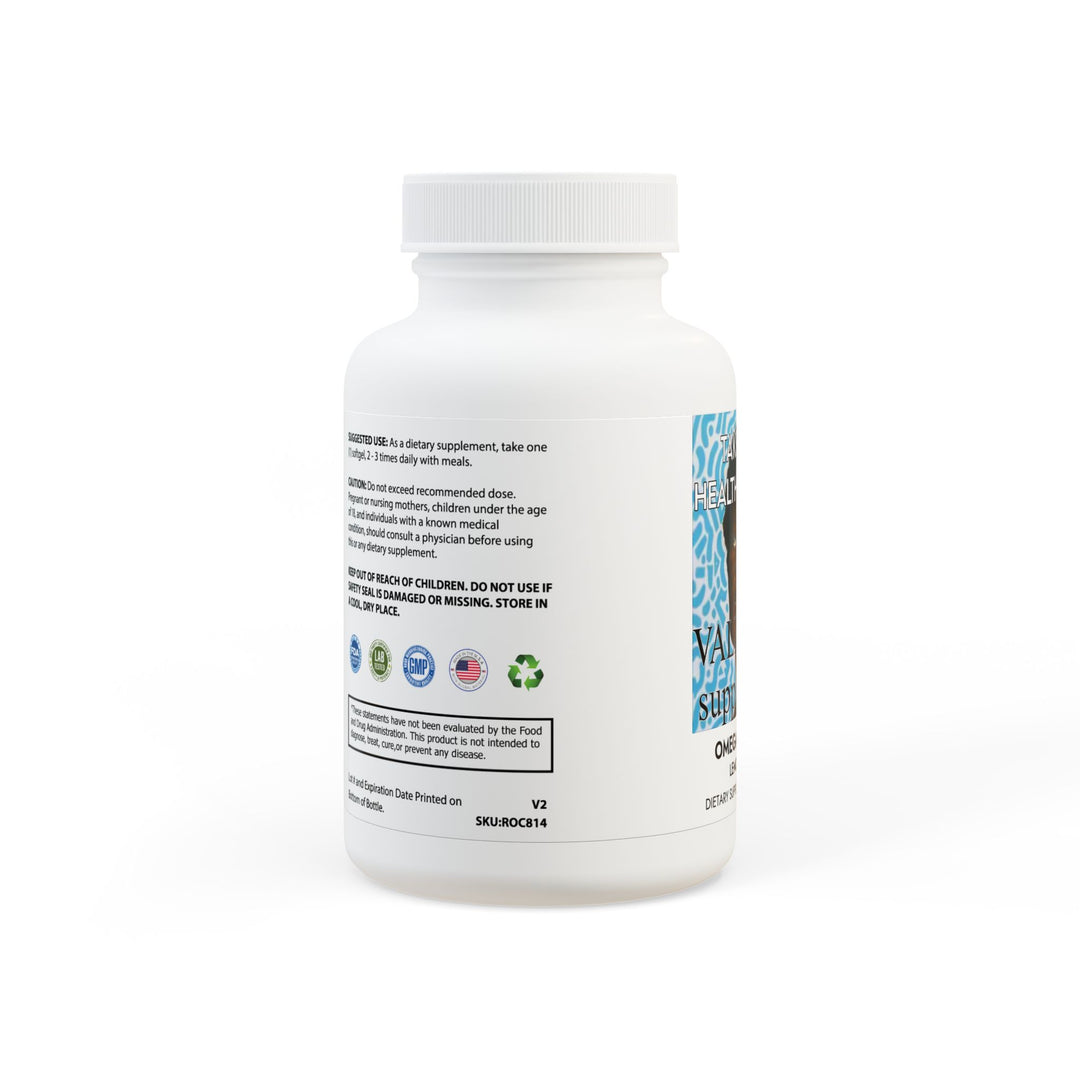 Omega 3 Fish Oil Supplement (60 Softgels)