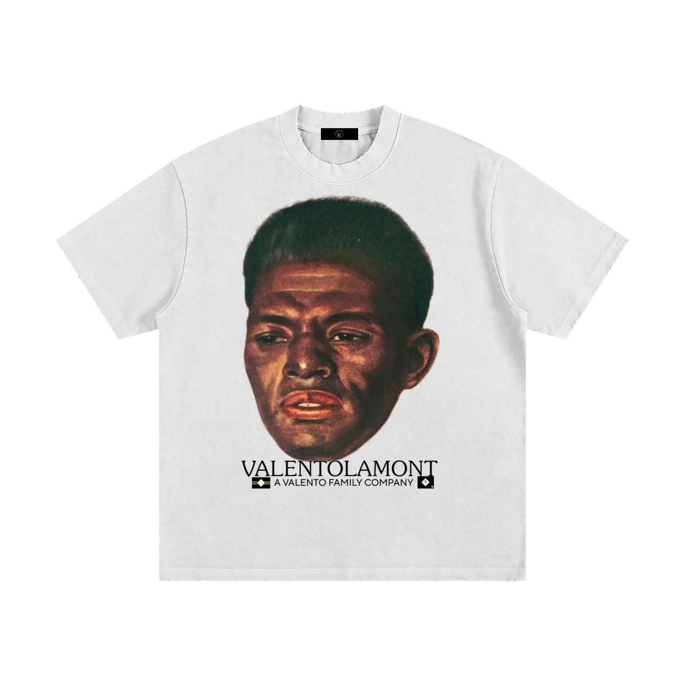 Heavyweight Vintage Washed Frayed T-Shirt