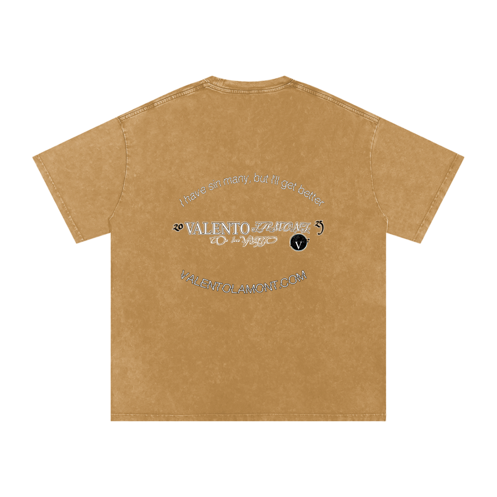 Acid Wash Oversize T-Shirt - 250 GSM