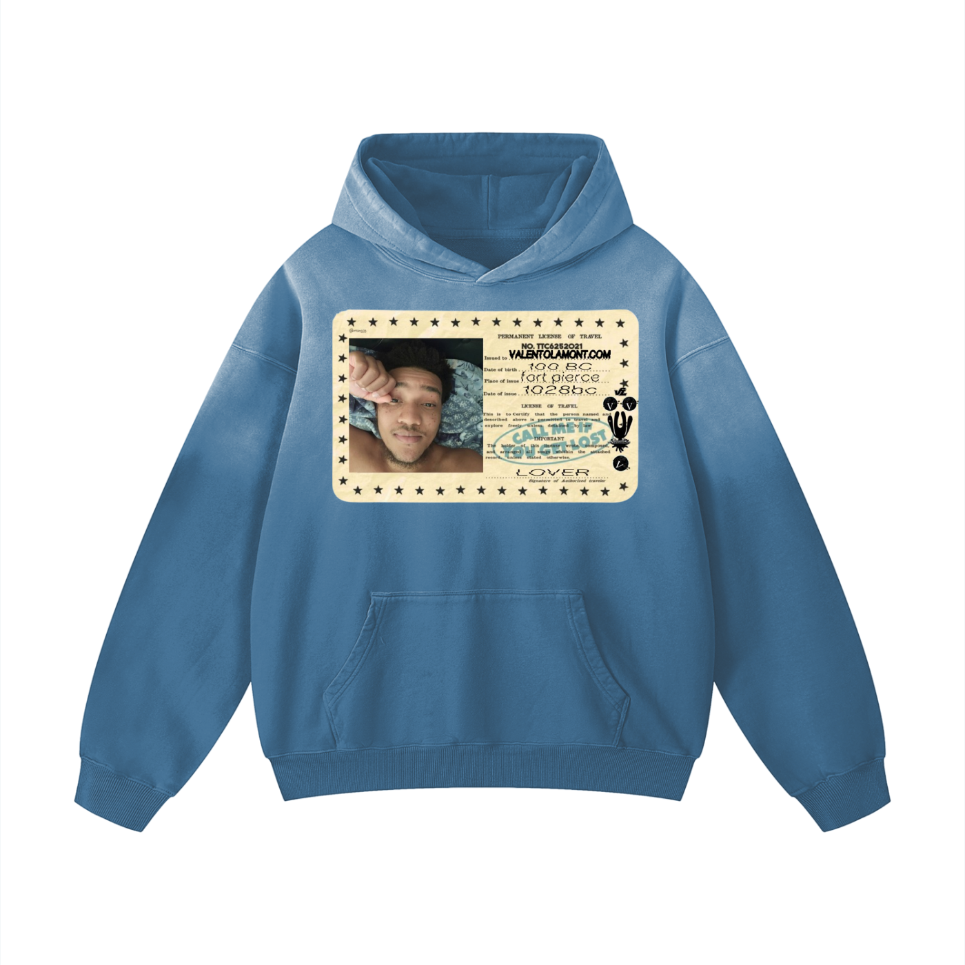 Heavyweight Sunfade Oversized Hoodie