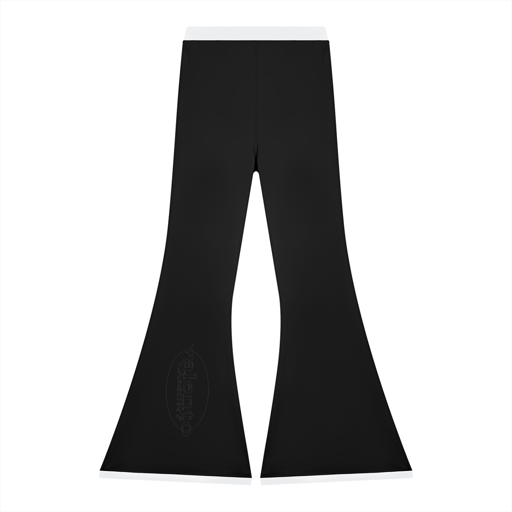 Women's Color Block Flared Yoga Leggings