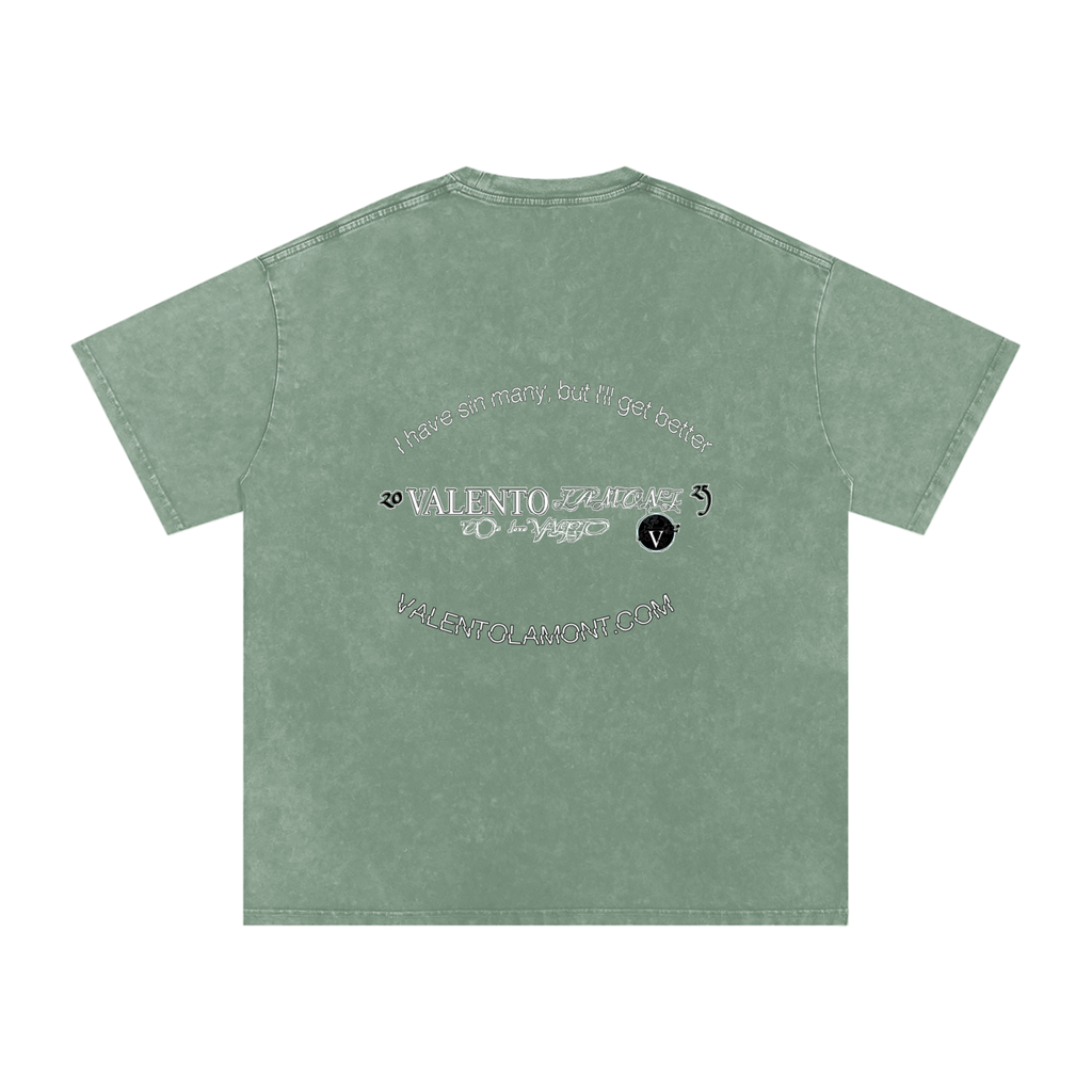 Acid Wash Oversize T-Shirt - 250 GSM