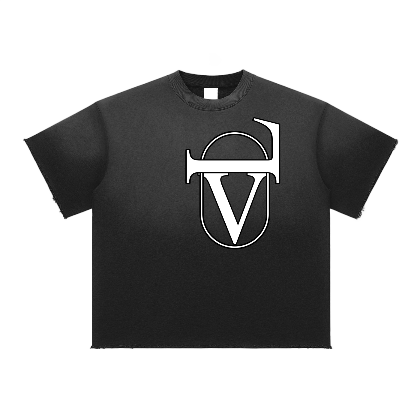 Sun Fade Raw Edge T-Shirt