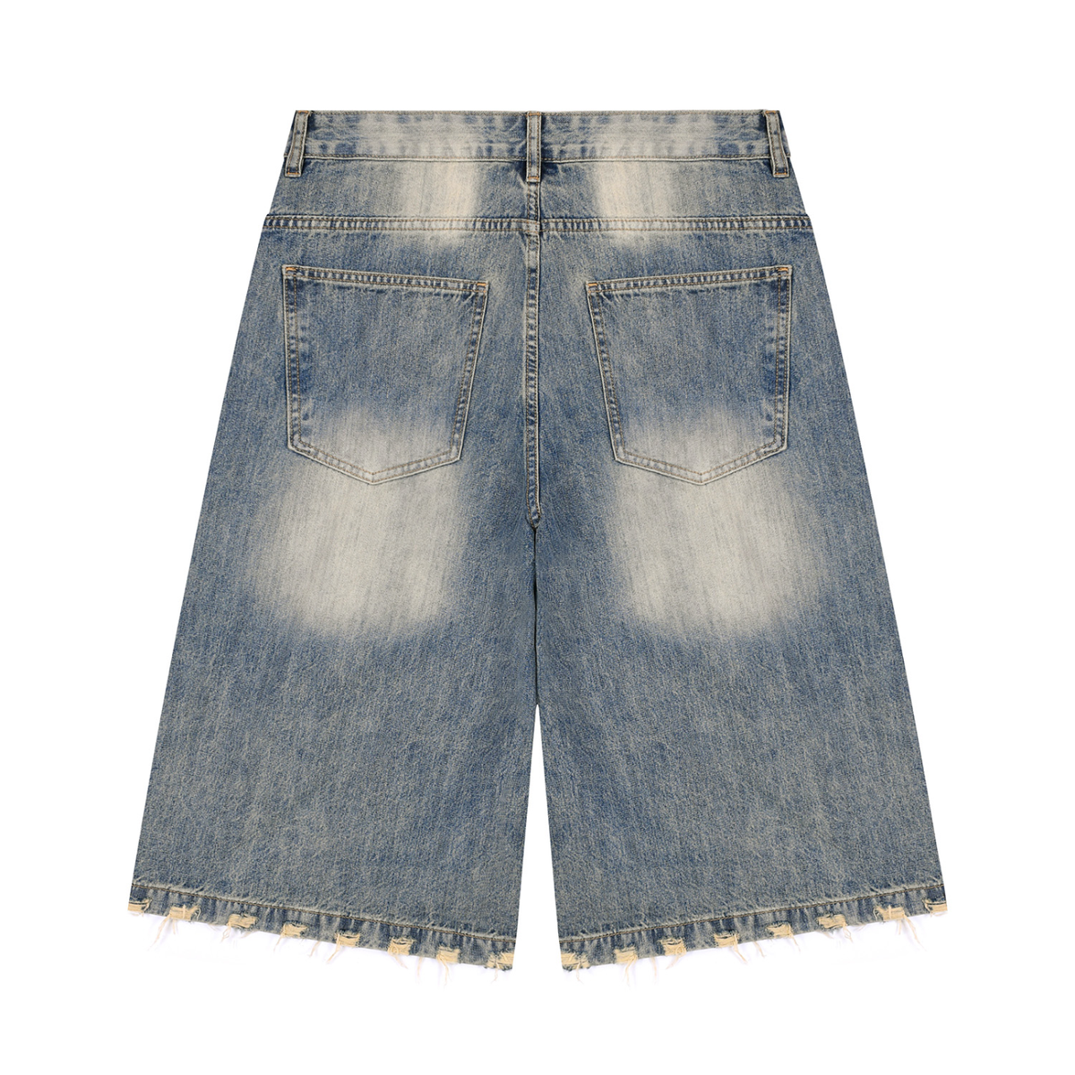 Men's Sunfade Distressed Denim Shorts