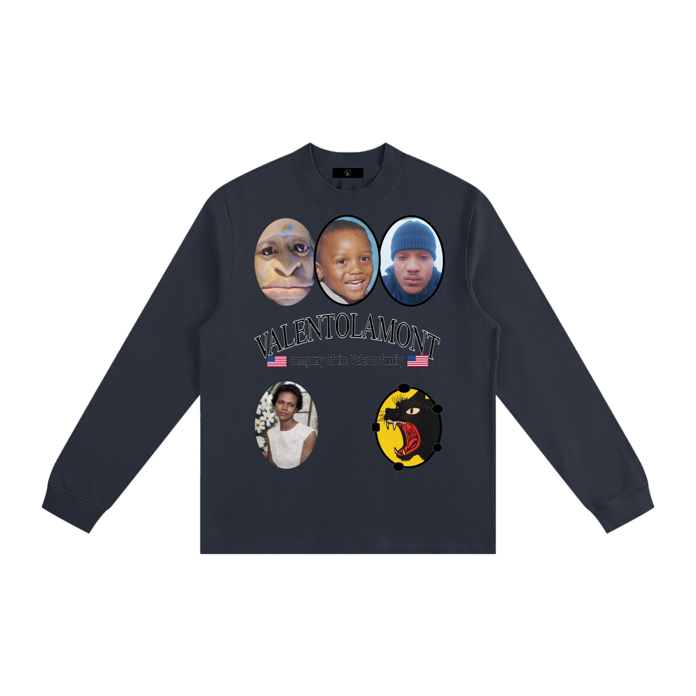 Essential Non-Shrink Mock Neck Sweatshirt