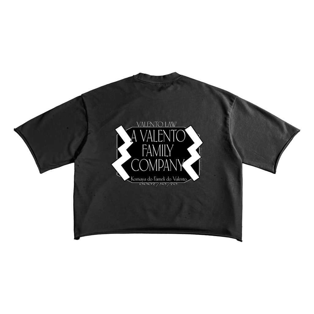 French Terry Raw Edge T-Shirt