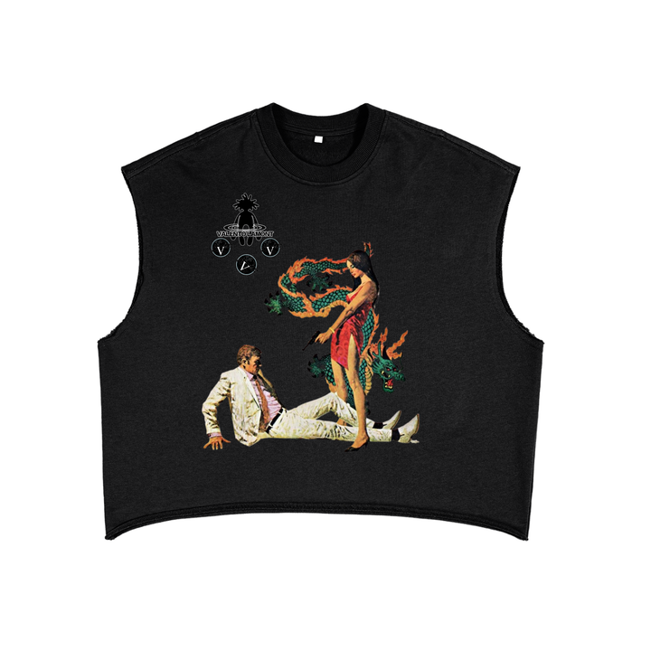 French Terry Boxy Tank Top