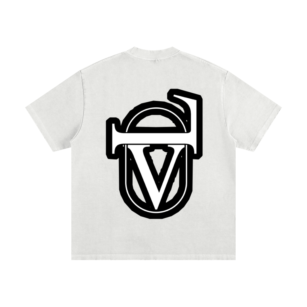 Heavyweight Vintage Washed Frayed T-Shirt