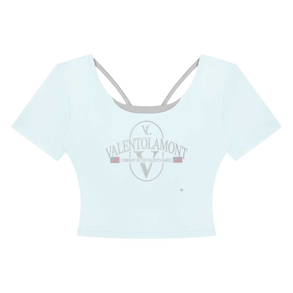 Women's Color Block Yoga T-Shirt