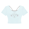 Women's Color Block Yoga T-Shirt