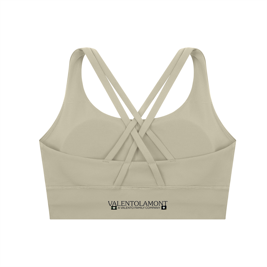 Strappy Criss-Cross Sports Bra
