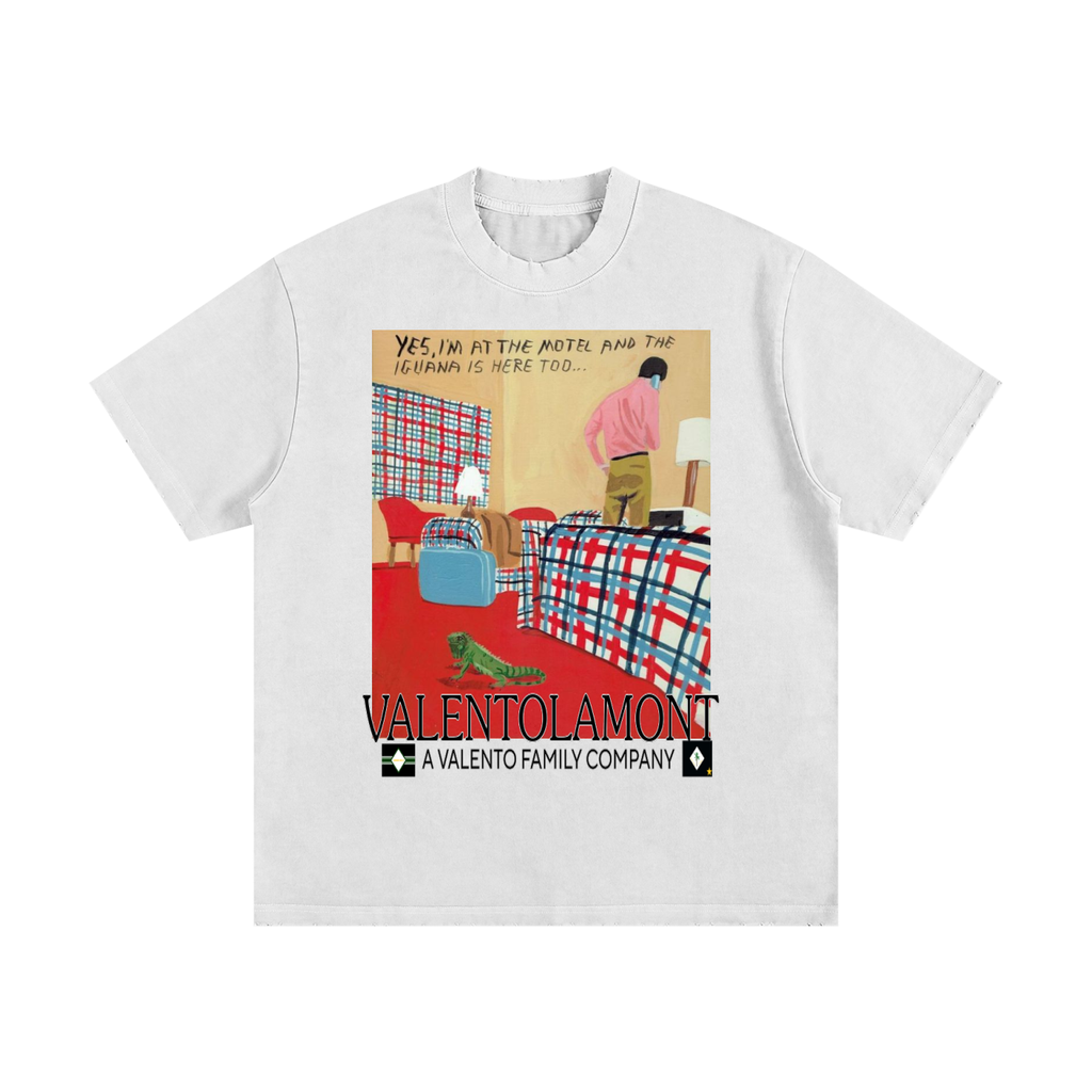Heavyweight Vintage Washed Frayed T-Shirt