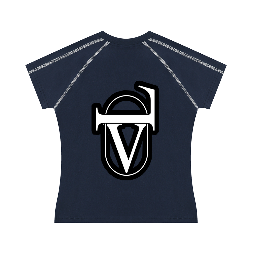 Women's Contrast Stitch Raglan T-Shirt