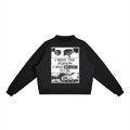 Essential Fleece Mock-Neck Crew Sweatshirt