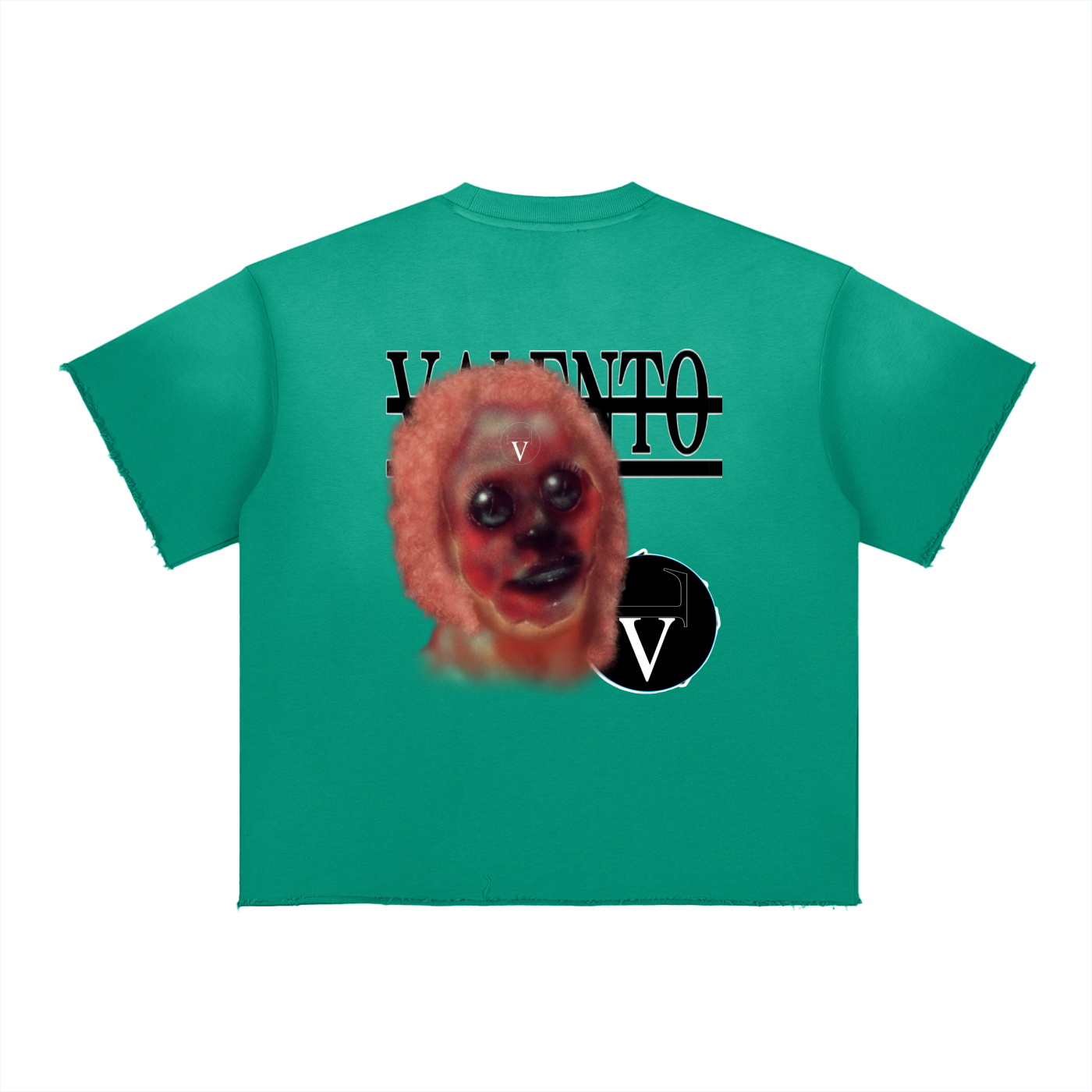 Sun Fade Raw Edge T-Shirt