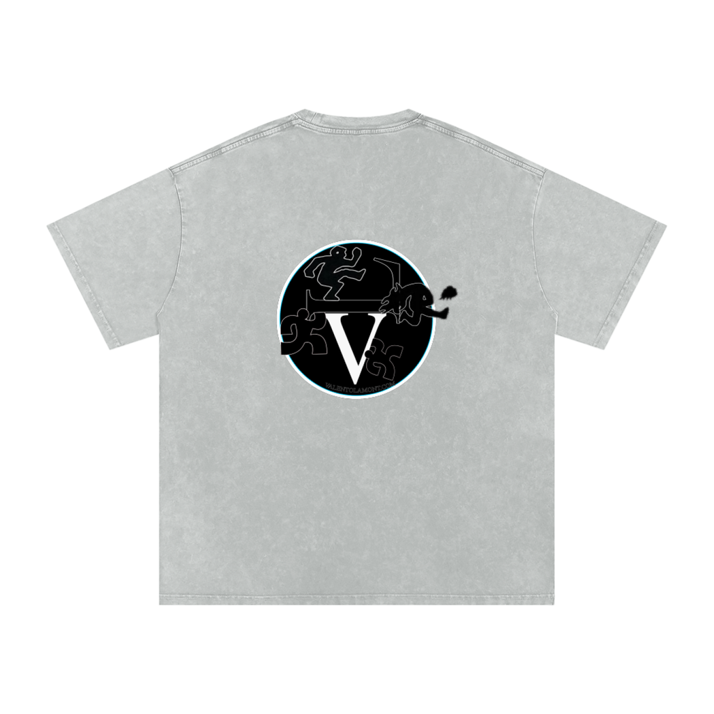 Acid Wash Oversize T-Shirt - 250 GSM