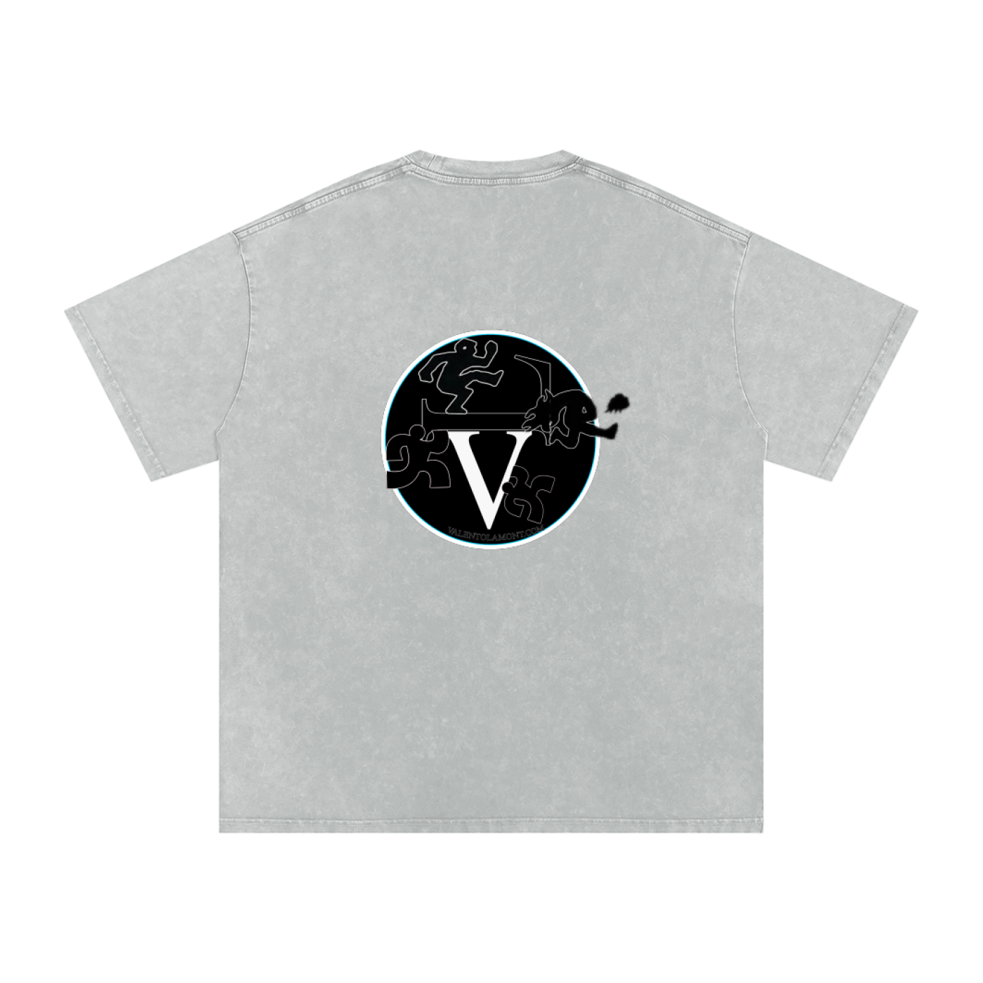 Acid Wash Oversize T-Shirt - 250 GSM