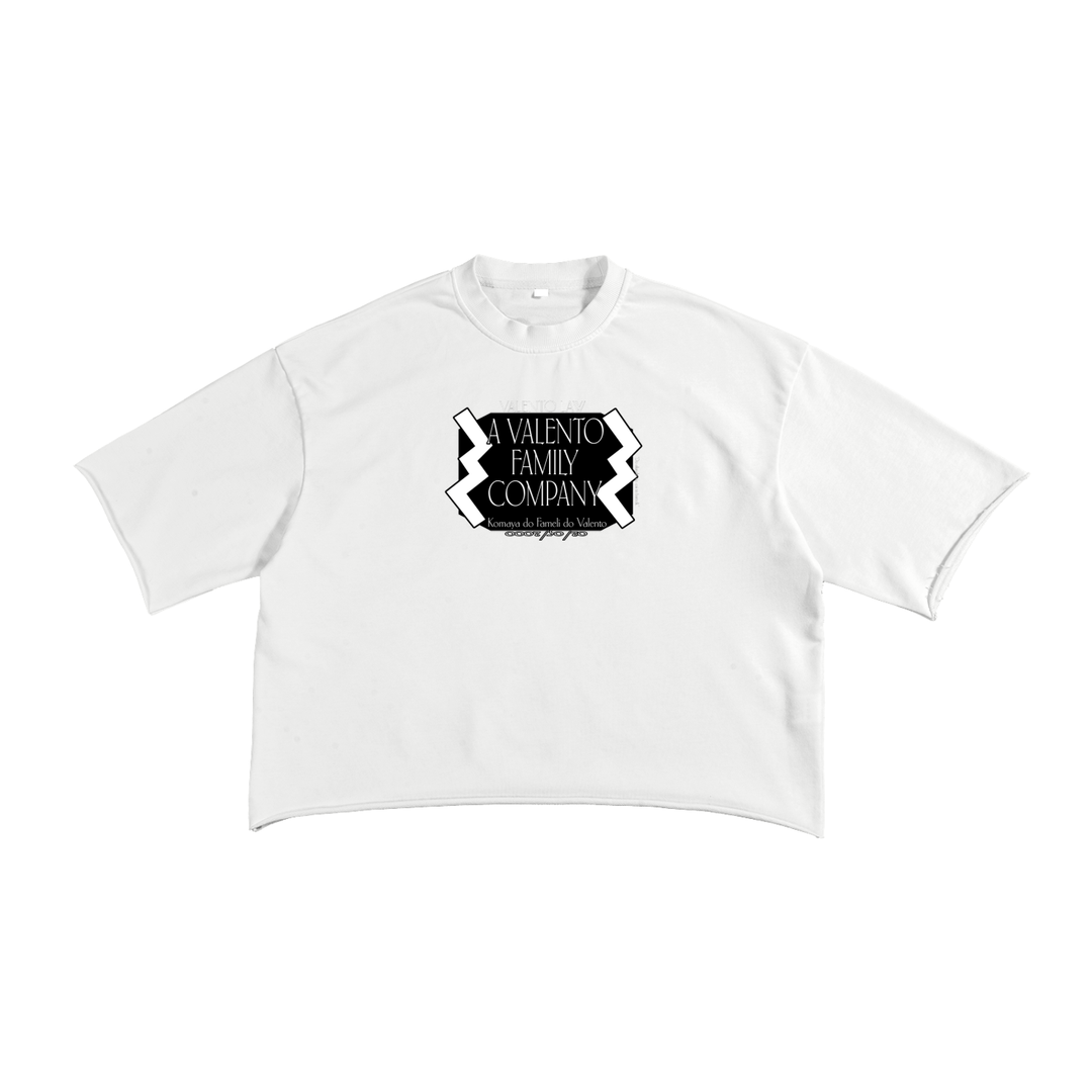 French Terry Raw Edge T-Shirt