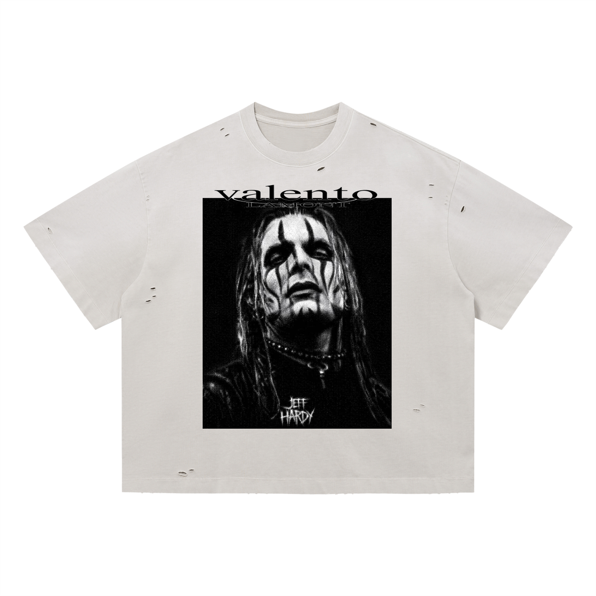 Vintage Washed Distressed Boxy Oversized T-Shirt