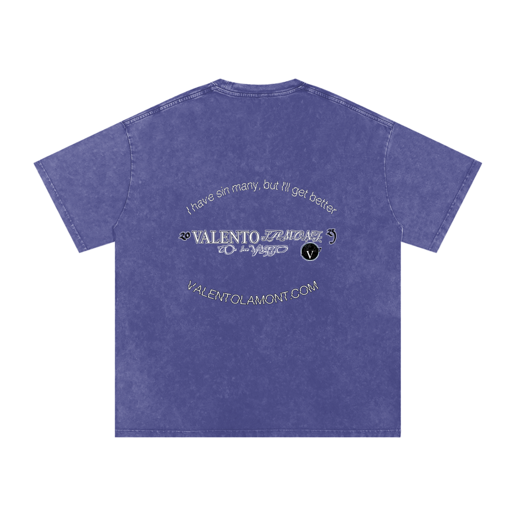 Acid Wash Oversize T-Shirt - 250 GSM