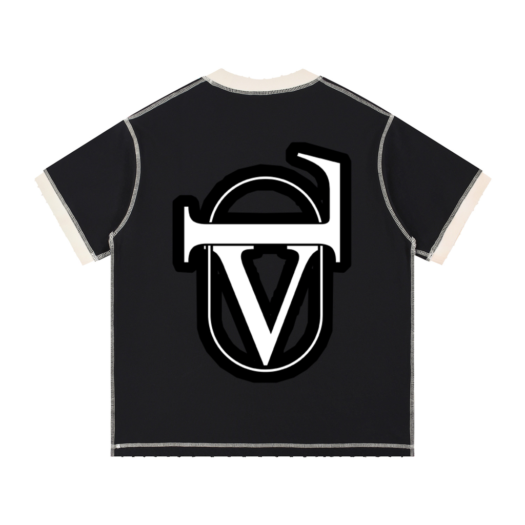 Unisex Contrast-Stitched Ringer T-Shirt