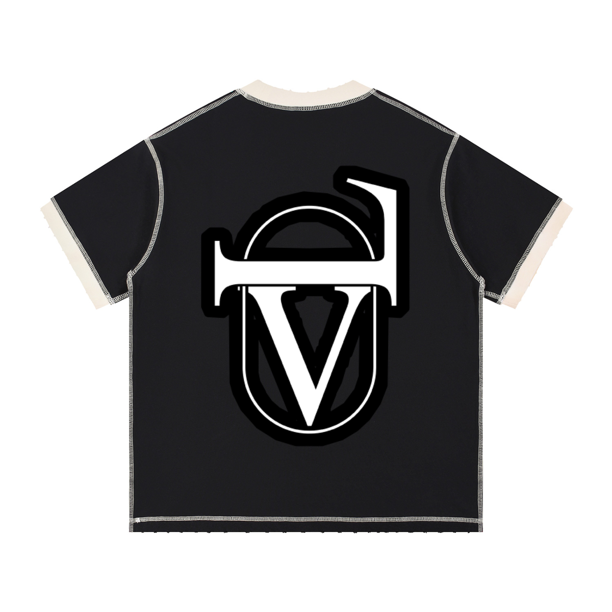 Unisex Contrast-Stitched Ringer T-Shirt