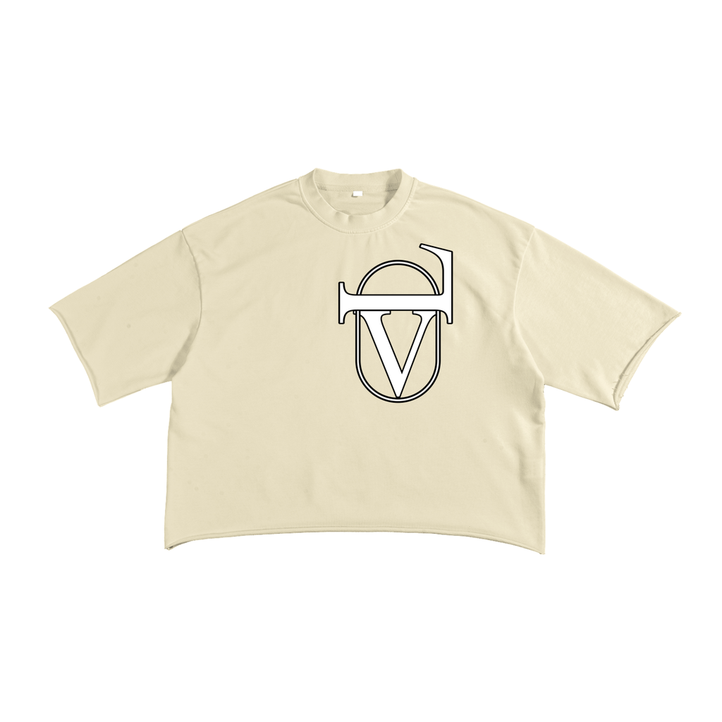 French Terry Raw Edge T-shirt