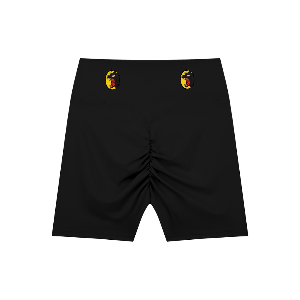 High-Waisted Blend Biker Shorts