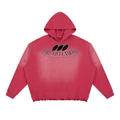 Unisex Sunfade Ripped Boxy Hoodie