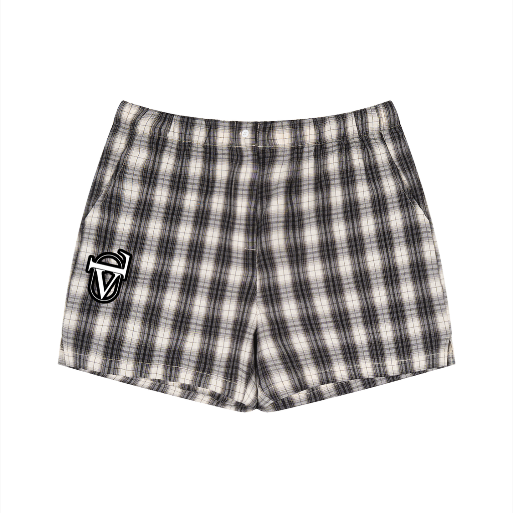 Unisex Plaid Shorts