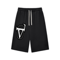 Relaxed Drawstring Three-quarter Sweatpants