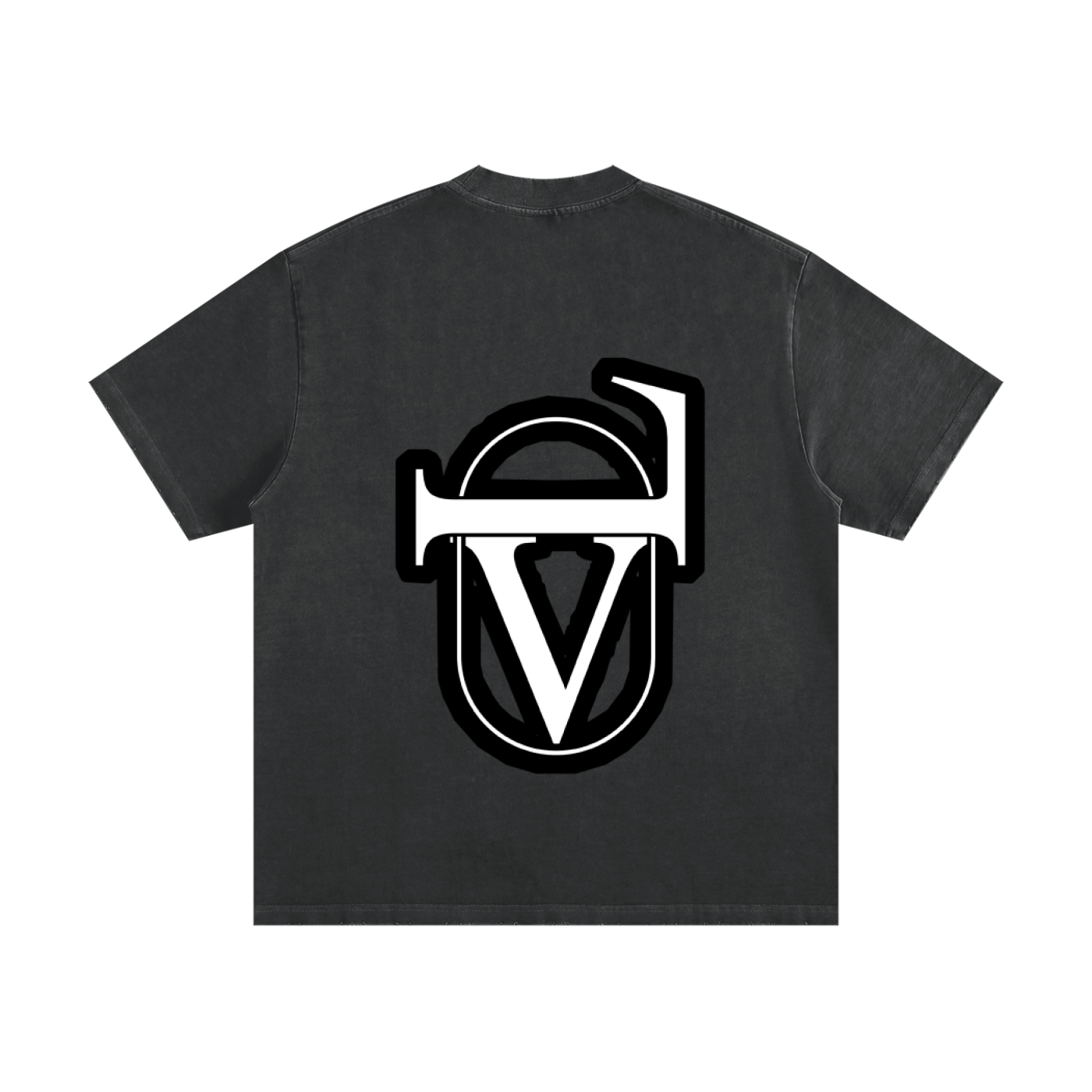 Heavyweight Vintage Washed Frayed T-Shirt