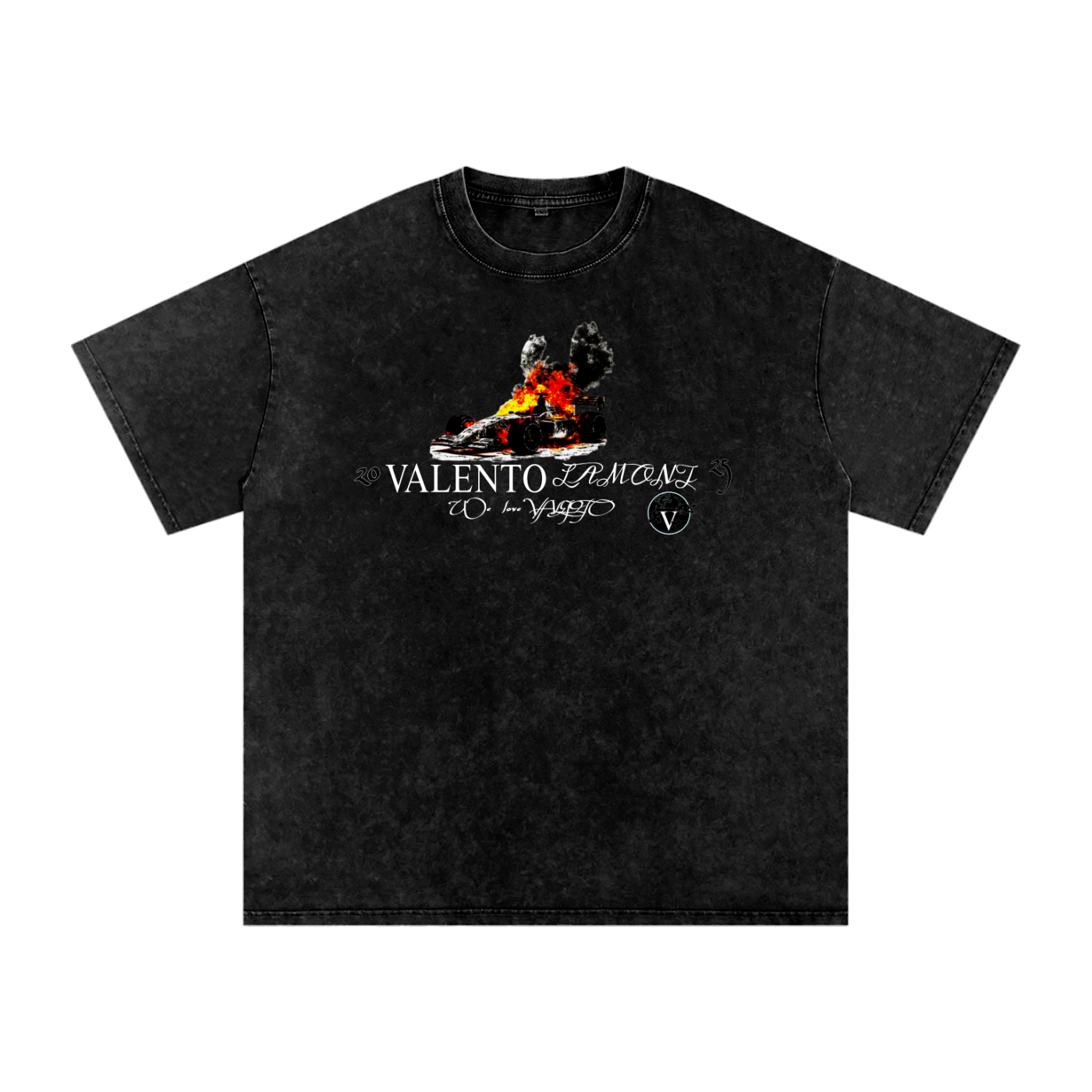 Acid Wash Oversize T-Shirt - 250 GSM