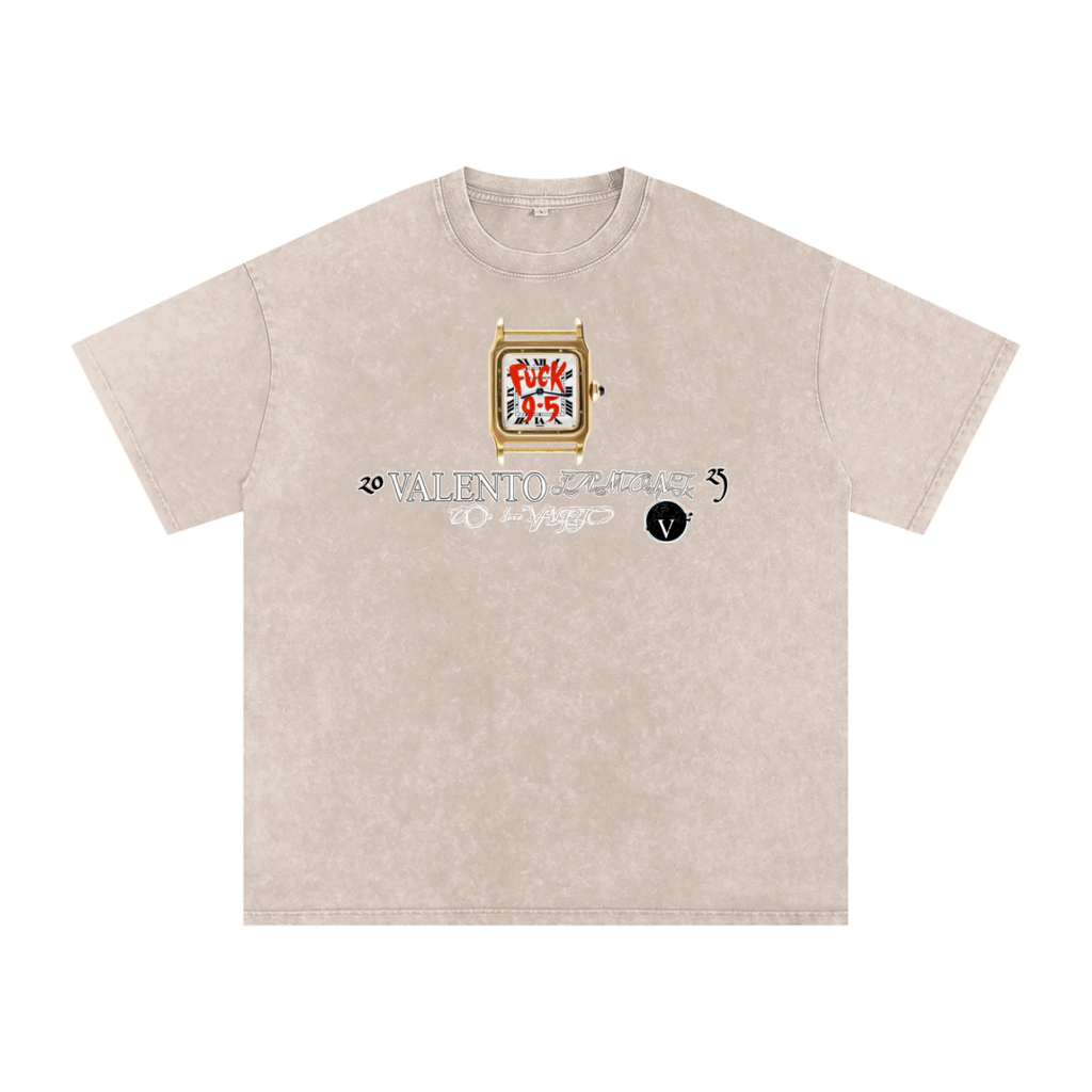 Acid Wash Oversize T-Shirt - 250 GSM